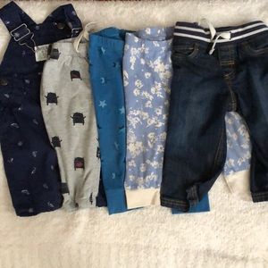 Pact Organic, Gap, and Carter’s toddler pants